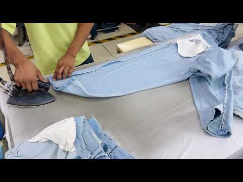 Видео: Внутренняя часть (талия, передний карман, гульфик и шов) | SMV: 0.47 | Цель: 127 шт.