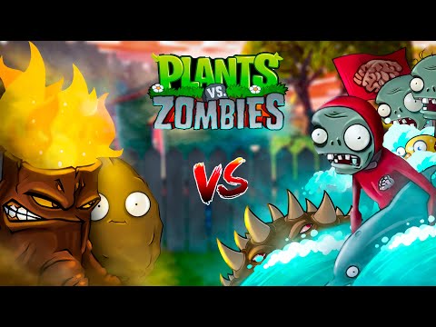 Видео: ОНИ СЪЕЛИ МОИ МОЗГИ! Битва РАСТЕНИЙ против ЗОМБИ в Игре PLANTS VS ZOMBIES от Cool GAMES