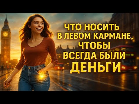 Видео: Что носить в левом кармане, чтобы деньги всегда были при вас