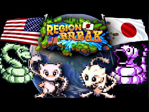 Видео: Японский Pokemon Red ОЧЕНЬ отличается от американского — Region Break