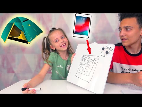 Видео: Если УГАДАЕМ то мы это Купим ЧЕЛЛЕНДЖ My little Nastya