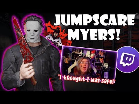 Видео: «У меня горло болит от криков!» — Jumpscare Myers против TTV! | Dead By Daylight