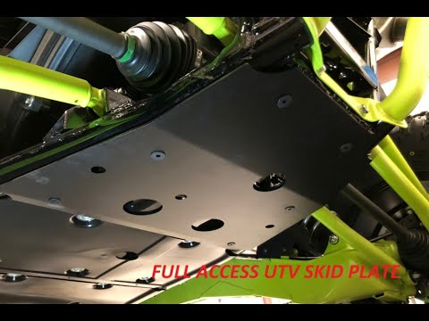 Видео: Усиленная задняя защита днища Kawasaki KRX 1000 **ОБЯЗАТЕЛЬНО**