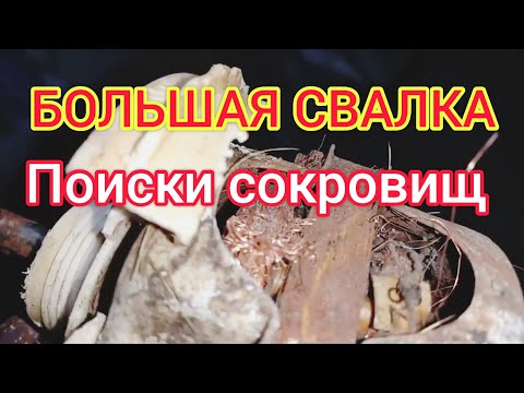 Видео: БОЛЬШАЯ СВАЛКА ПОИСКИ СОКРОВИЩ