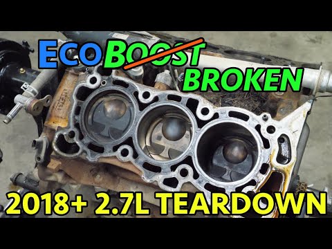 Видео: ЕЩЁ ОДИН ПЛОХОЙ 2.7 Ecoboost? 2018 F150 Twin Turbo V6 РАЗОРВАЛСЯ на 131 тыс. миль