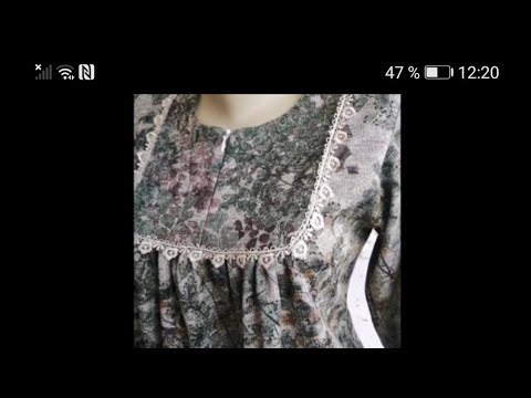 Видео: куйлак бичиб тикамиз 48 размер Шьём платье ve sew a dress