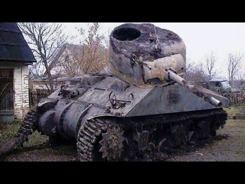Видео: ПОДЪЁМ ПОДБИТОГО ТАНКА ШЕРМАН ИЗ БОЛОТА И ИСТОРИЯ ЕГО ГИБЕЛИ !!!