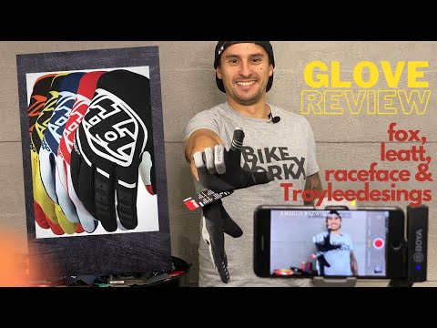 Видео: Выбираем велосипедные перчатки TLD, Fox, Leatt, RaceFace