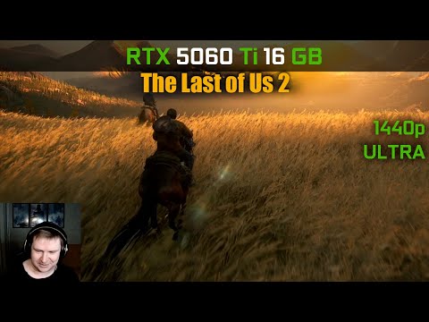 Видео: Тестим RTX 5060 Ti 16 ГБ - The last of Us 2 в 2K
