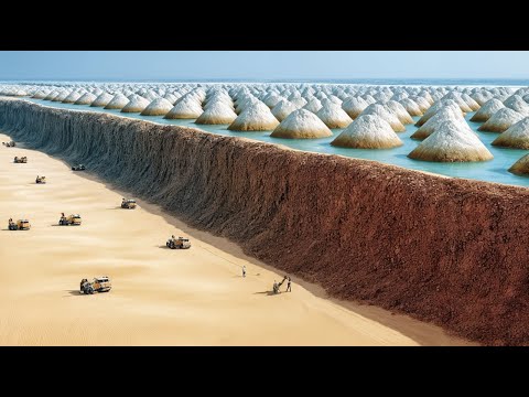 Видео: Саудовская Аравия Закопала Миллионы Литров Солёной Воды под Песком — Результат ШОКИРОВАЛ Весь Мир