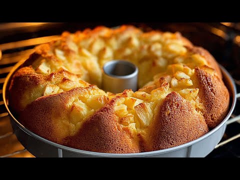 Видео: Бабушкин Яблочно-Лимонный Торт Всего за 10 Минут, Который Все Ищут! 🍏🍋 Без Весов