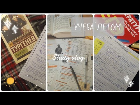 Видео: Study vlog / ЕГЭ 2025 / подготовка к ЕГЭ в августе / Study with me / история, литература, общество