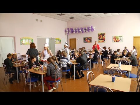 Видео: 23.09.2014 Обзор школьных столовых Солигорска