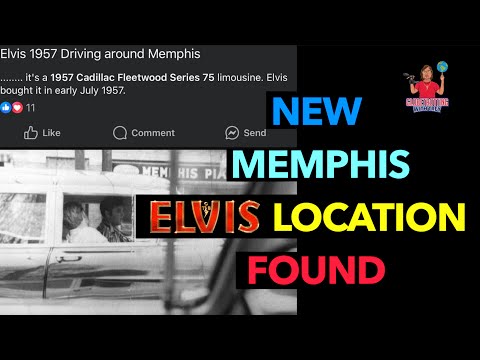 Видео: Cadillac Fleetwood 1957 года Элвиса в Мемфисе — точное место фото найдено! Прогуляйтесь по Мемфис...