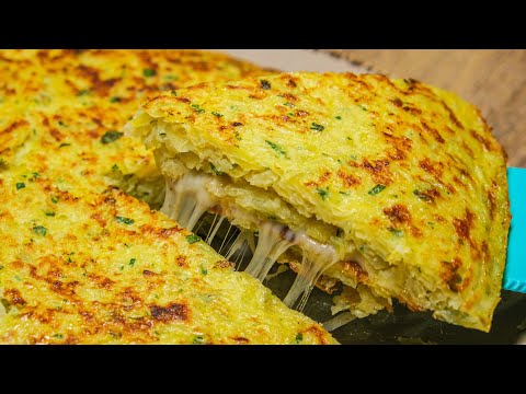 Видео: Фриттата с картофелем и моцареллой - Омлет с картофелем - Вкусный завтрак
