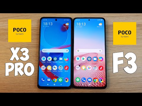 Видео: POCO X3 PRO VS POCO F3 5G - ЧТО ВЫБРАТЬ? ПОЛНОЕ СРАВНЕНИЕ!