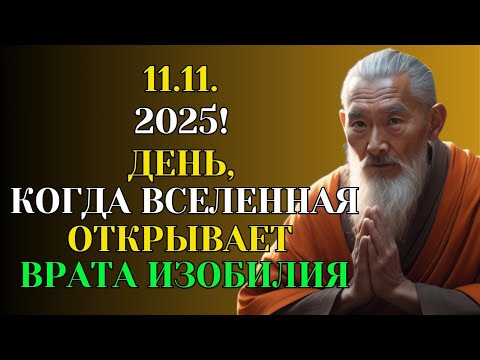 Видео: 11 ноября 2025 — день, когда Вселенная открывает врата изобилия!