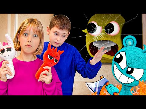 Видео: СПРУНКИ в реальной жизни! Ужас! Амелька Карамелька Тёмные истории!