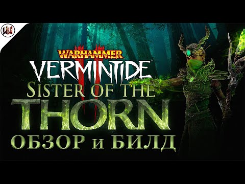 Видео: Кериллиан — Сестра Шипа (Sister of the Thorn) Обзор, Тесты, Билд [Warhammer: Vermintide 2]