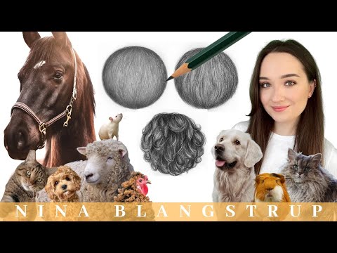 Видео: Как рисовать мех — простое пошаговое руководство