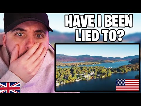 Видео: Британцы впервые отреагировали на штат Нью-Йорк, Америку!