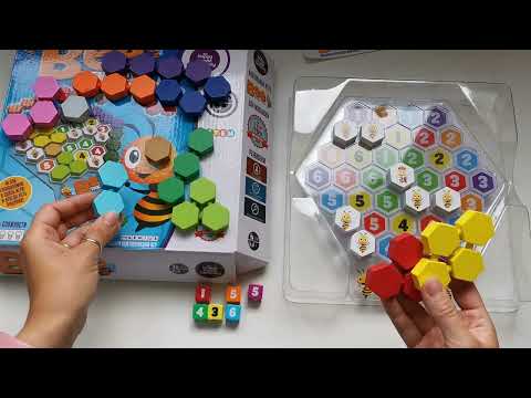Видео: BEE GENIUS от HAPPY PUZZLE. Обзор игры.