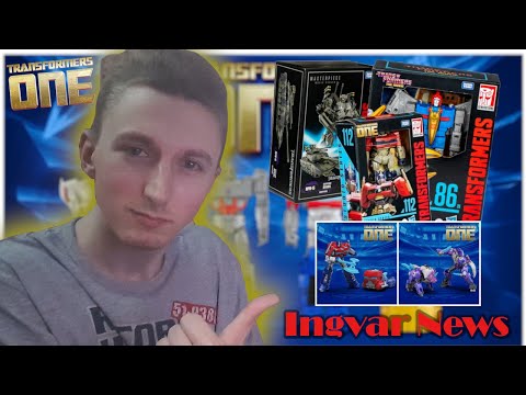 Видео: Ingvar News: Первые Новинки По Новому Фильму Трансформеры Один!!! + Другие Трансформеры Фигурки