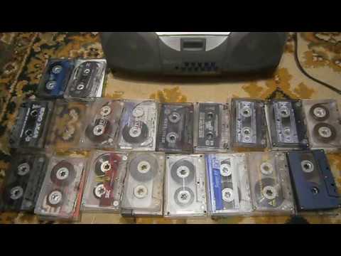 Видео: Аудиокассеты Русская поп-музыка 90-х