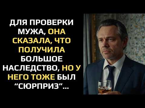 Видео: ДЛЯ ПРОВЕРКИ МУЖА, ОНА СКАЗАЛА, ЧТО ПОЛУЧИЛА БОЛЬШОЕ НАСЛЕДСТВО, НО У НЕГО ТОЖЕ БЫЛ “СЮРПРИЗ”