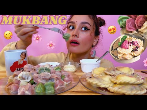 Видео: MUKBANG ПЕЛЬМЕНИ ВАРЕНИКИ 🥟🫐 СВАДЬБА МАМЫ, НЕГАТИВНЫЕ КОММЕНТАРИИ, КАК УШЛА МОЯ ХАНДРА? 🤪 #mukbang