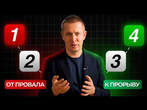 Видео: От провала к прорыву: 4 шага выхода из кризиса