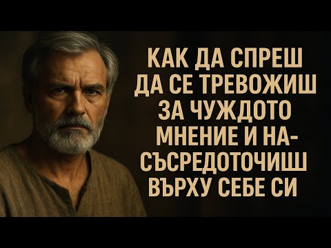 Видео: Как да спреш да се тревожиш за чуждото мнение и най-сетне да се съсредоточиш върху себе си.