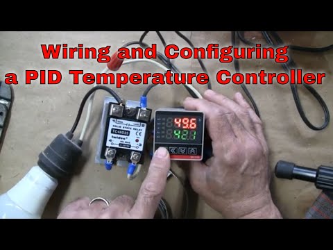 Видео: Как подключить и настроить ПИД-регулятор температуры — Cerakote Oven