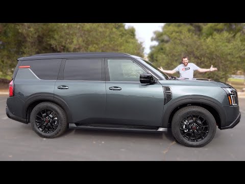 Видео: Новый Nissan Armada 2025 года - огромный и намного лучше чем раньше