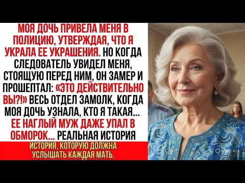 Видео: Дочь привела меня в полицию. Следователь увидел меня и замер: «Это Вы?!» Ведь никто не знал, что...