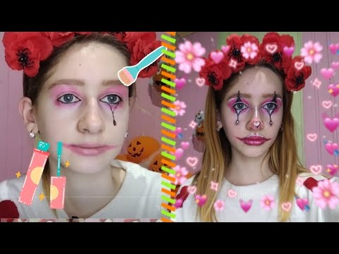 Видео: Делаю хэллоуинский макияж 🩷