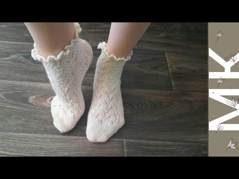 Видео: Подробный МК ,закрытие рюшей,узор + схема