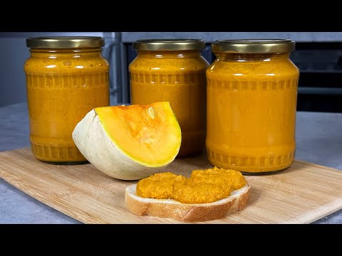 Видео: Зимой открыли баночку и все ахнули как вкусно: икра из тыквы, вкусно как в детстве!