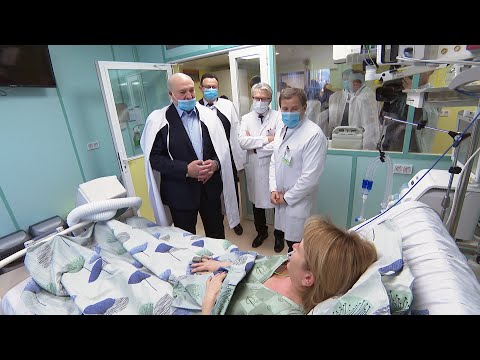 Видео: Лукашенко: Плакать должна только от радости! // МНПЦ хирургии, трансплантологии и гематологии