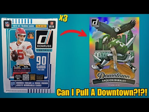Видео: Открытие коробки с бластером Donruss 2025 (Fire Pulls🔥)