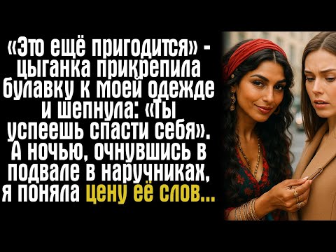 Видео: «Это ещё пригодится» — цыганка прикрепила булавку к моей одежде и шепнула: «Ты успеешь спасти себя..