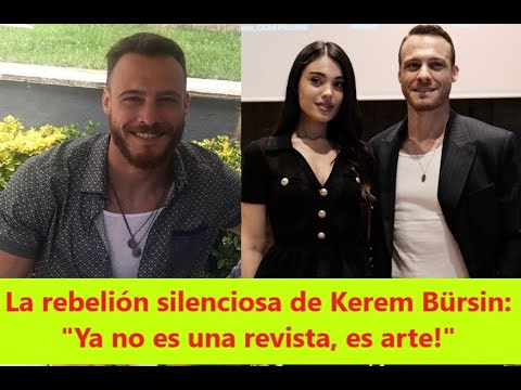 Видео: Тихий бунт Керема Бюрсина: «Это больше не журнал, это искусство!»