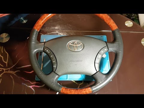 Видео: Как заменить светодиоды кнопок руля TOYOTA IPSUM, ALPHARD, LAND CRUISER
