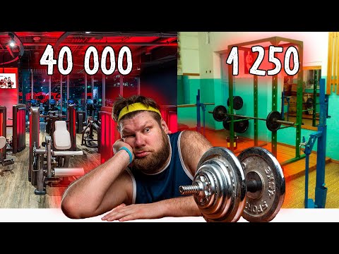 Видео: Фитнес-центр за 40000 в год, и спортзал за 1250 в месяц. Что лучше?