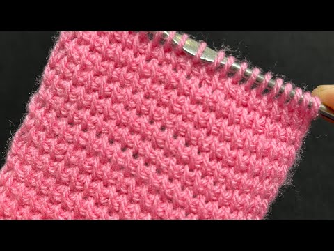 Видео: Самый простой ТУНИССКИЙ УЗОР крючком / вяжется ОЧЕНЬ ЛЕГКО И БЫСТРО / Вязание для начинающих