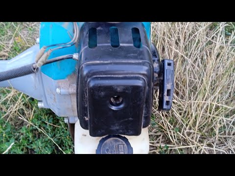 Видео: чистка воздушного фильтра мотокосы Садко