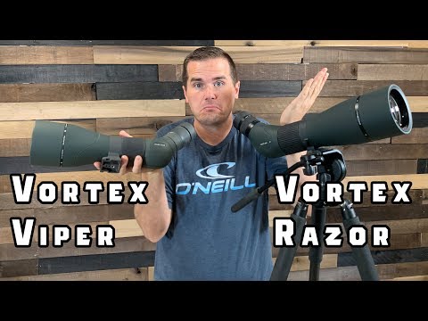 Видео: Подзорные трубы Vortex Razor и Viper: что лучше для вас?