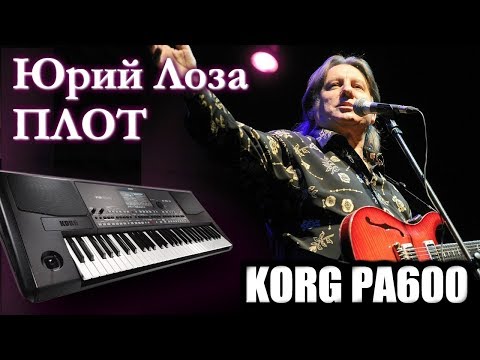 Видео: ЮРИЙ ЛОЗА - ПЛОТ на синтезаторе / ХИТЫ 80-х / KORG PA600