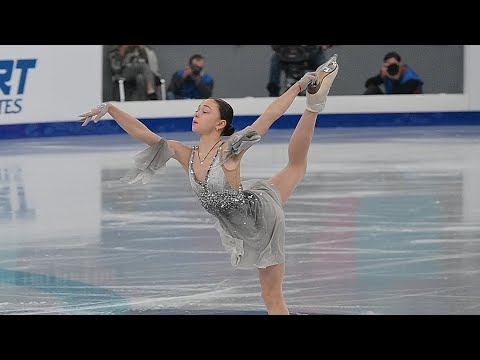 Видео: Софья Самоделкина - ПП - Первенство 2021 | Sofia Samodelkina - FP - Junior Nationals 2021