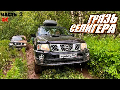 Видео: Джиппинг Nissan Patrol//Pathfinder. (часть 2)